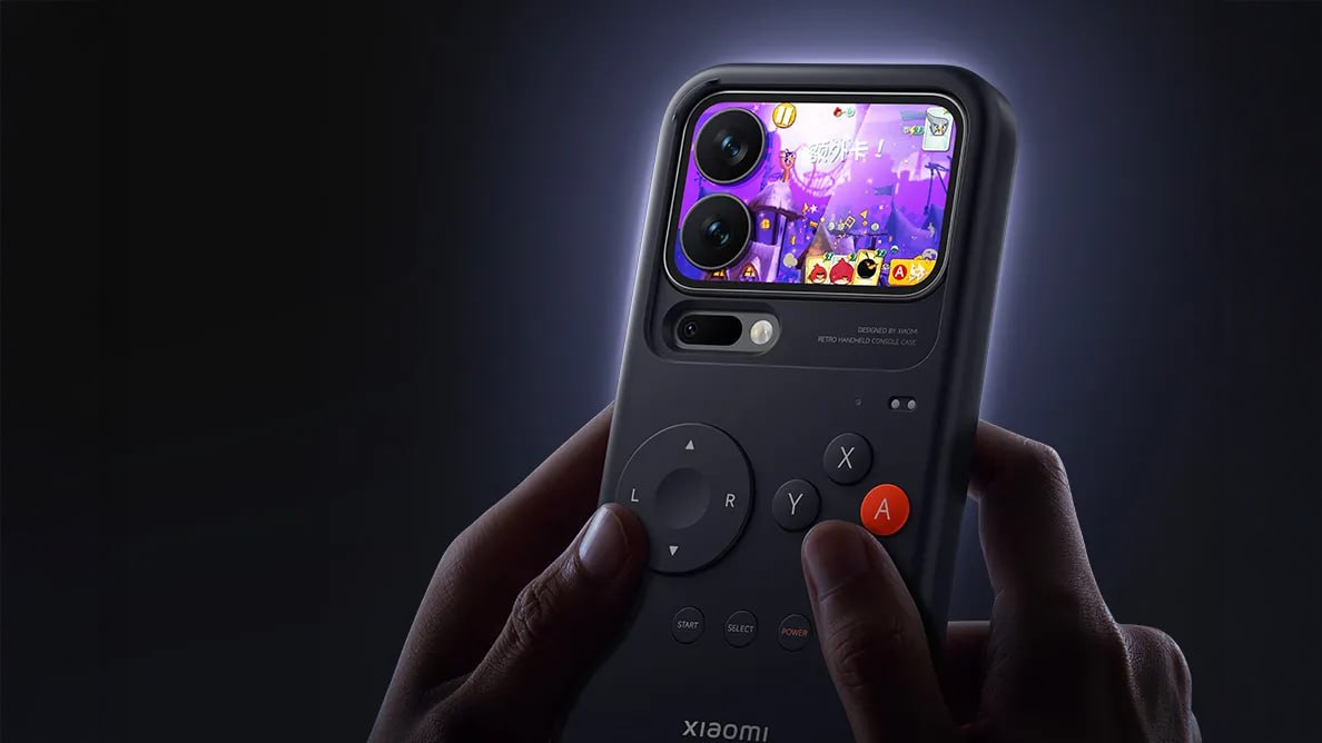 Лёгким движением руки смартфон превращается в консоль Xiaomi выпустила ретро чехол для серии 17 Pro Аксессуар оснащён кнопками D pad и отдельным аккумулятором а также поставляется с предустановленной Angry Birds 2 Однако часть экрана закрывают камеры а беспроводная зарядка с чехлом недоступна rozetked me news 41754