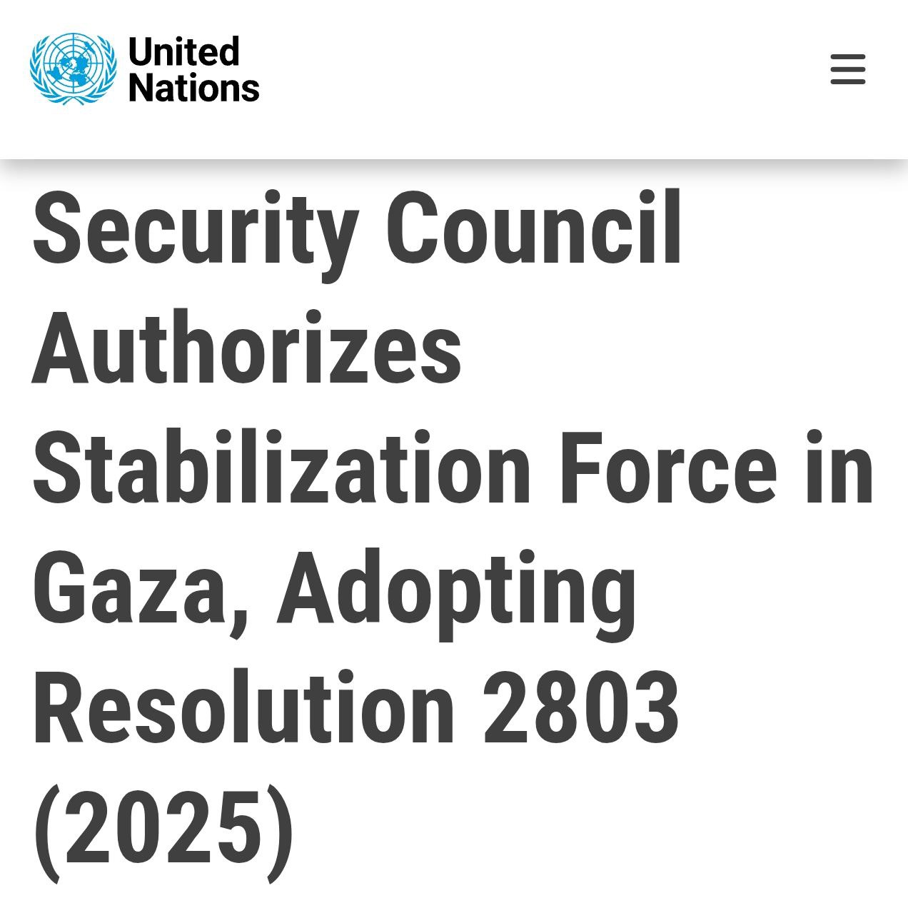 ООН утвердила план США по Газе 17 ноября Совет Безопасности ООН одобрил резолюцию США по сектору Газа Документ поддержали 13 стран Россия и Китай воздержались Резолюция разрешает ввод международной силы и создаёт Совет мира до конца 2027 года под руководством Дональда Трампа Реакции Трамп назвал решение историческим моментом и одним из величайших одобрений в истории ООН ФАТХ выразил осторожную готовность к участию ХАМАС отверг документ Россия и Китай воздержались указав на недостаточную роль ООН в будущем Газы Подписывайтесь на UmmaToday