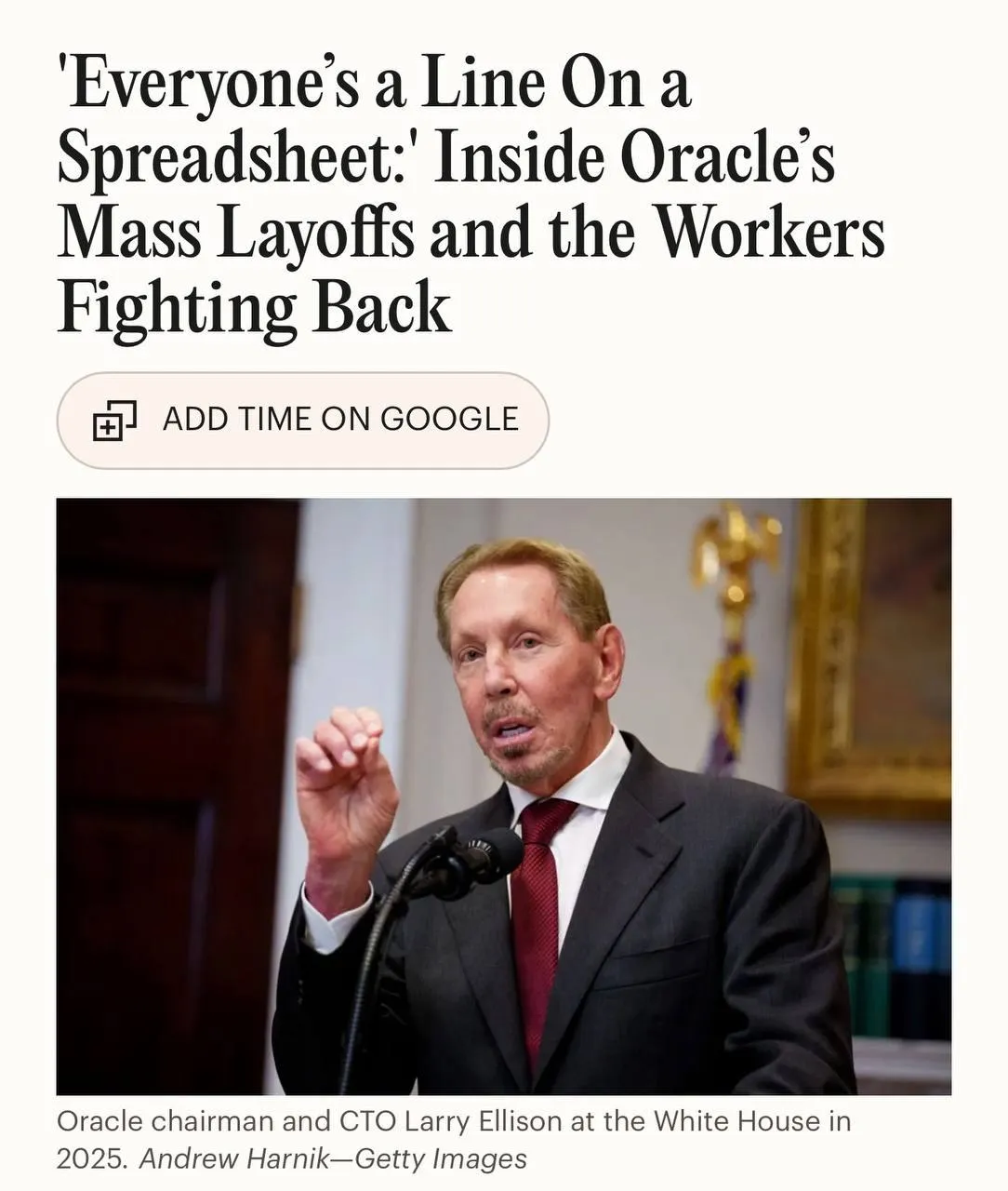 Oracle уволил одним днем 30 тысяч айтишников заменив их нейросетью которую они же и обучали расследование Time Специалистов заставили задокументировать всю свою работу после чего передали это на обучение ИИ У некоторых работников из за этого сгорели опционы на 20 миллионов рублей tochkabis