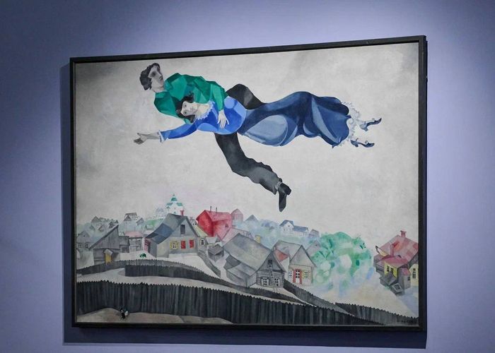 В Пушкинском музее открылась первая за 40 лет моновыставка Марка Шагала В неё вошли одни из самых известных картин художника и работы которые долгое время оставались в запасниках