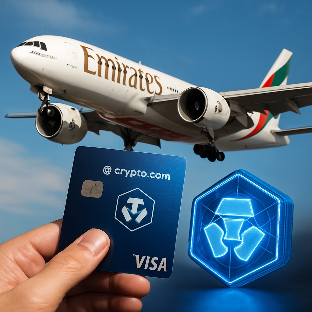 Emirates и Crypto.com запускают совместный проект по внедрению крипто-платежей! Крупнейшая авиакомпания из ОАЭ и платформа Crypto.com объединяют усилия, чтобы облегчить использование криптовалют для оплаты авиабилетов и других услуг. Также в планах – запуск промо-кампаний, направленных на популяризацию криптовалют и привлечение новых пользователей. #Emirates #CryptoPayments #CryptoCom Наши ссылки Торгуем на Bybit Pro Energy