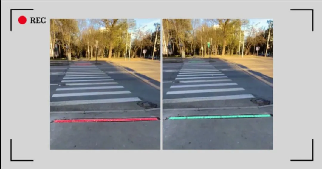 В Москве найдена очередная тема для освоения городского бюджета В Царицыно появился необычный пешеходный переход с подсветкой На Бакинской улице в покрытие встроили световой индикатор который дублирует сигнал светофора Подсветка хорошо видна даже тем кто идет не отрываясь от экрана телефона Источник ЖивойСокол ЖКХ благоустройство блво