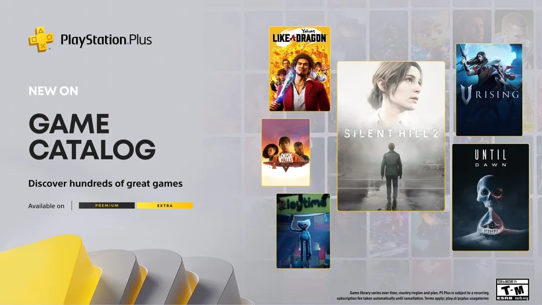 Silent Hill 2 и Until Dawn в PS Plus Extra Sony объявила октябрьское обновление каталога PS Plus 21 октября в подписке появятся ремейк Silent Hill 2 ремастер Until Dawn V Rising Yakuza Like a Dragon и другие игры В Premium добавят классический Tekken 3 rozetked me news 42166