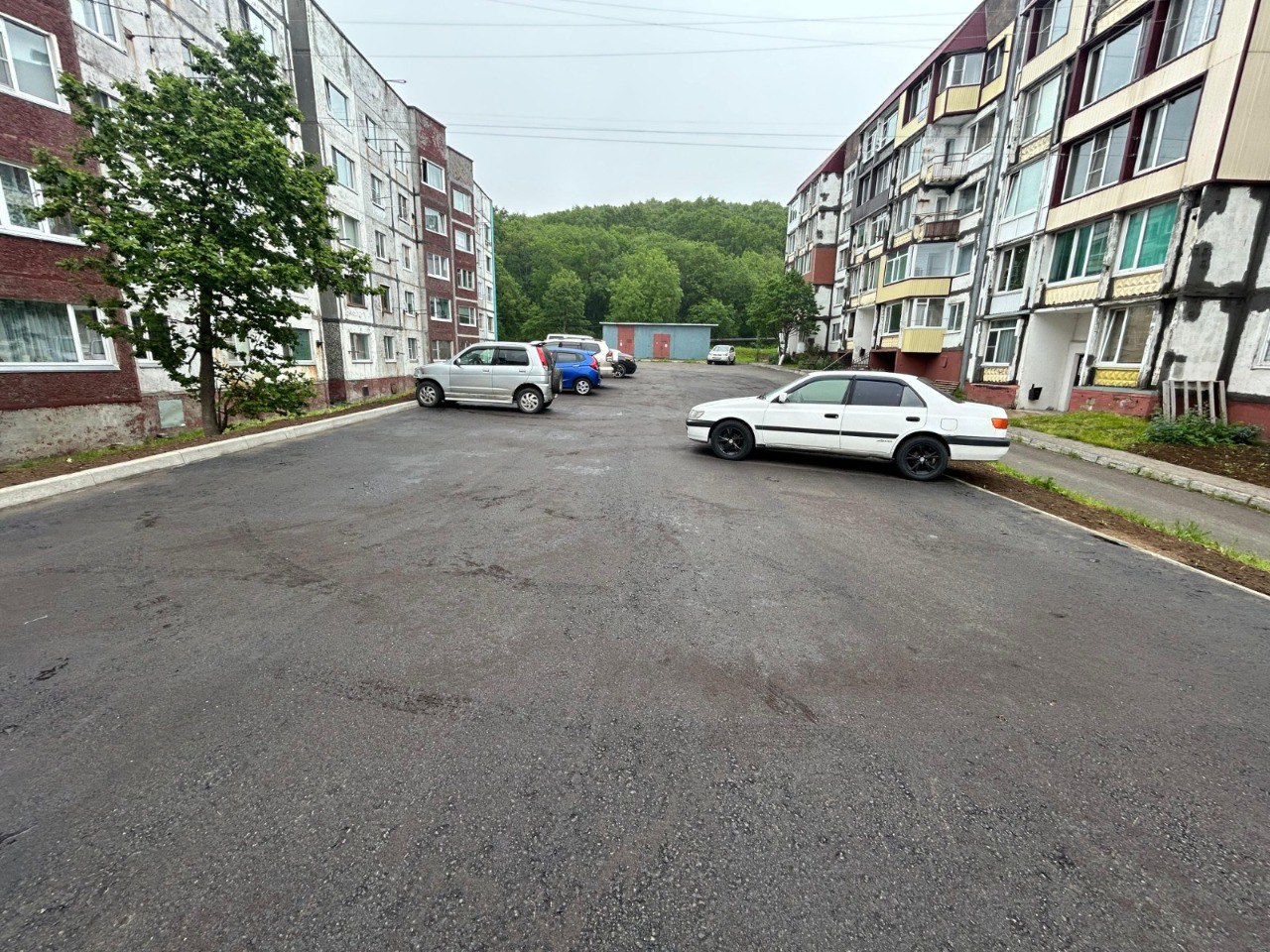 В рамках федерального проекта в краевом центре благоустроят 9 дворовых территорий В Петропавловске-Камчатском продолжается благоустройство дворовых территорий в рамках федерального проекта «Формирование комфортной городской среды» национального проекта «Инфраструктура для жизни». В этом году в программу реализации вошли 9 придомовых территорий, благоустройство и наполнение которых выбрали сами жители. Это территории по адресам: пр. Циолковского, д. 39, пр. Циолковского, д. 37, ул. Ак. Курчатова, д. 5, ул. ул. Владивостокская, д. 15, ул. Звездная, д. 13, пр. Космический, д. 19, ул. Лермонтова, д. 12, ул. Океанская, д. 92б, ул. Блюхера, д. 43. На всех территориях работы начаты: подготовительные или активное благоустройство Подробнее на сайте: #ФКГС #благоустройство
