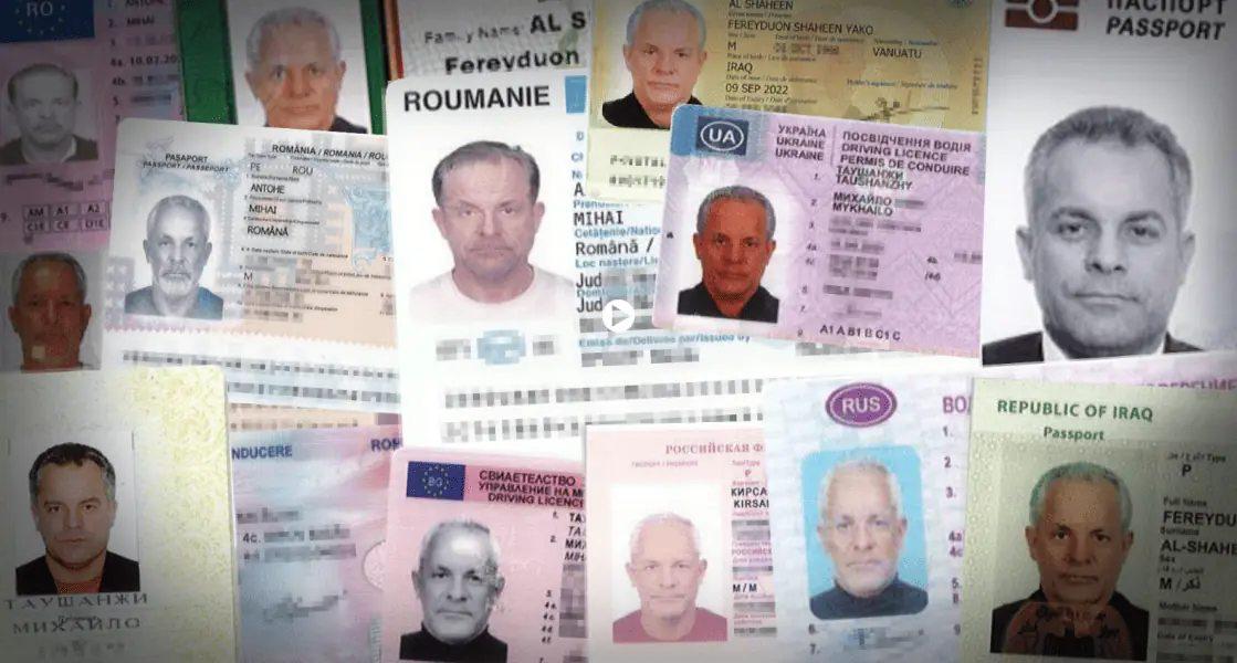 Владимир Плахотнюк на протяжении многих лет скрывался под вымышленными именами и пользовался фальшивыми паспортами разных стран от Румынии и Болгарии до Ирака и Вануату Эти документы позволяли ему пересекать границы избегая уголовного преследования Журналисты Cu Sens выяснили некоторые подробности фейковых личностей беглого олигарха подробнее здесь