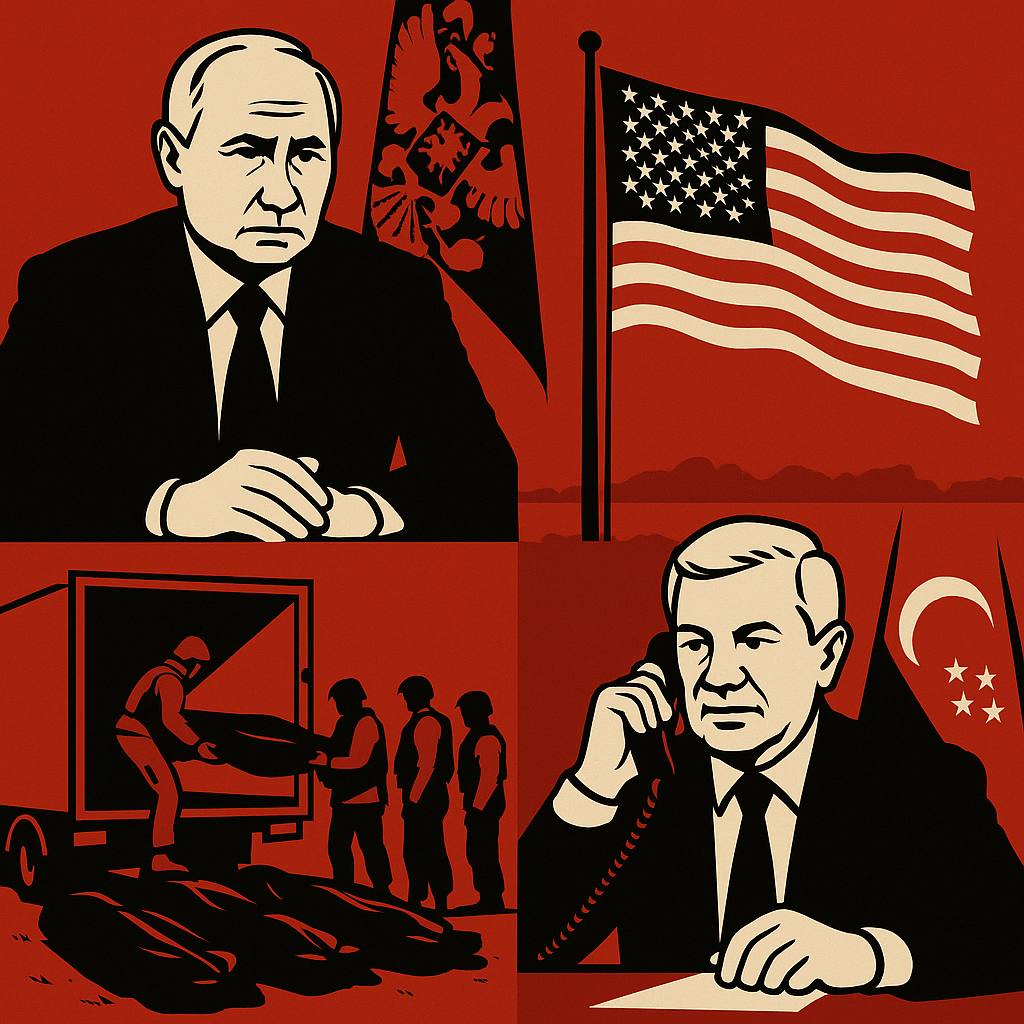 Главное за день: Владимир Путин провел совещание по параметрам госпрограммы вооружения — стратегически важное событие, касающееся обороноспособности страны. США сократят военные расходы на Украину — значимое изменение внешней поддержки, влияющее на ход конфликта. Украина забрала 1212 тел военных, привезённых РФ для передачи 7 июня — гуманитарное и резонансное событие. Президент РФ провел телефонный разговор с президентом Узбекистана — отражает активность во внешней политике и региональные отношения.