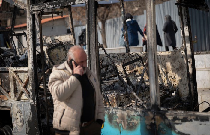 Президент Ирана Масуд Пезешкиан призвал снять ограничения на подключение страны к глобальному интернету после 11 дней блокировки из за протестов Фото Morteza Nikoubazl NurPhoto via Getty Images interfaxonline