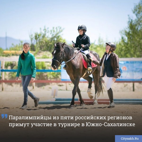 В Южно-Сахалинске 26 августа стартует турнир по паралимпийской выездке, который соберет спортсменов из пяти регионов России. Впервые к всероссийским состязаниям подключатся воспитанники КСК «Золотой мустанг» и участники Специальной Олимпиады.