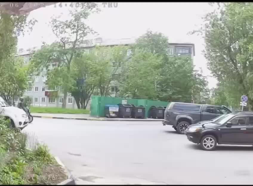 Пьяный мотоциклист без прав задержан после погони в Южно-Сахалинске