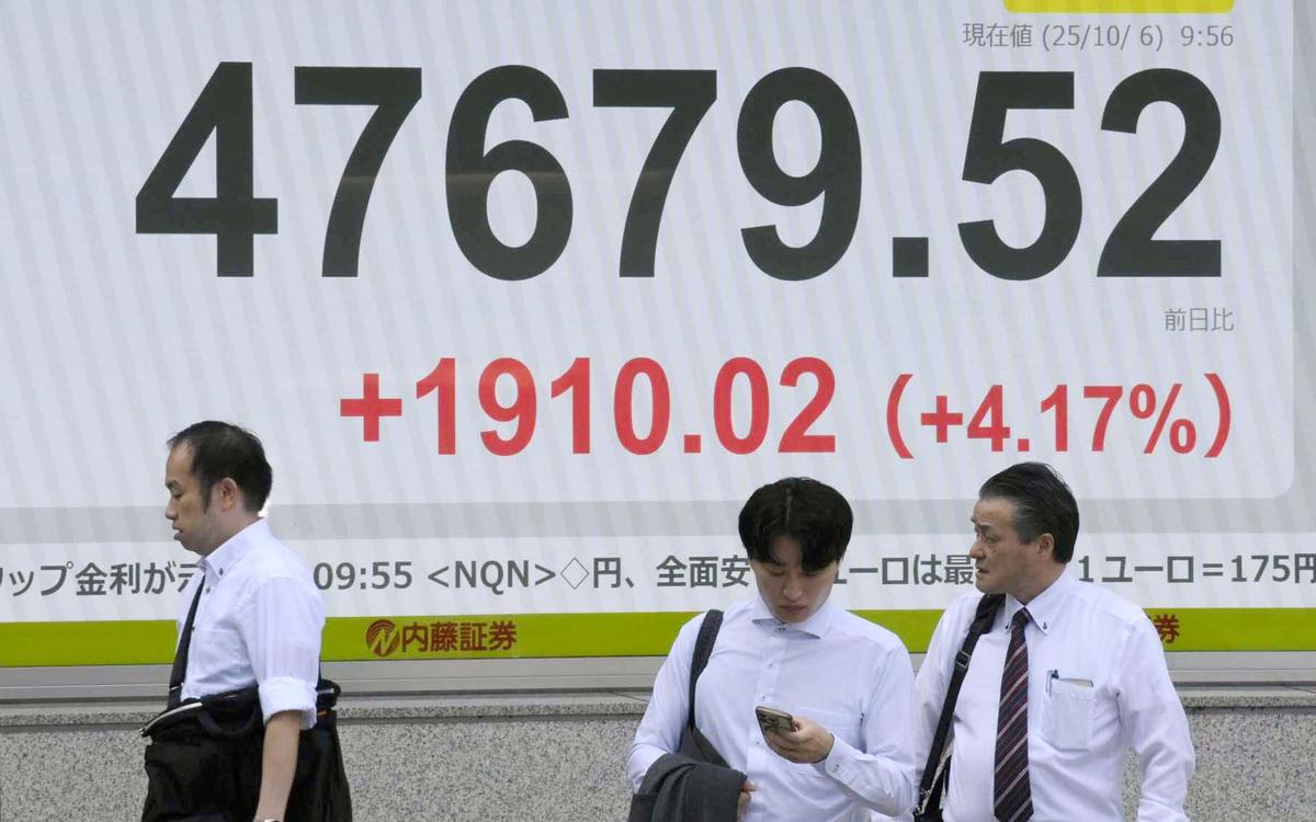 Японский индекс Nikkei 225 впервые в истории превысил 50 000 пунктов Бенчмарк вырос на пике на 2 53 до 50 549 6 пункта и обновил исторический максимум К концу сессии рост замедлился до 2 46 индекс завершил день на отметке 50 512 32 пункта Nikkei 225 вырос на фоне оптимизма инвесторов относительно экономического роста при новом премьер министре Японии Санаэ Такаити и улучшении отношений между США и Китаем Так на 28 октября запланирована встреча Санаэ Такаити с американским президентом Дональдом Трампом То что Nikkei преодолел отметку в 50 000 пунктов само по себе может быть фактором роста акций говорит в то же время старший инвестиционный стратег Mitsubishi UFJ Morgan Stanley Securities Кохэй Ониси Подробнее Японский индекс Nikkei 225 впервые в истории превысил 50 000 пунктов Подписаться на Сам ты инвестор