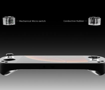 Представлена портативная консоль Mangmi Pocket Max с модульными кнопками Бренд Mangmi представил новую портативную консоль под названием Pocket Max Устройство выделяется среди конкурентов одной фишкой модульными органами управления Блоки с крестовиной и кнопками ABXY можно вынимать из корпуса а вместо них ставить другие