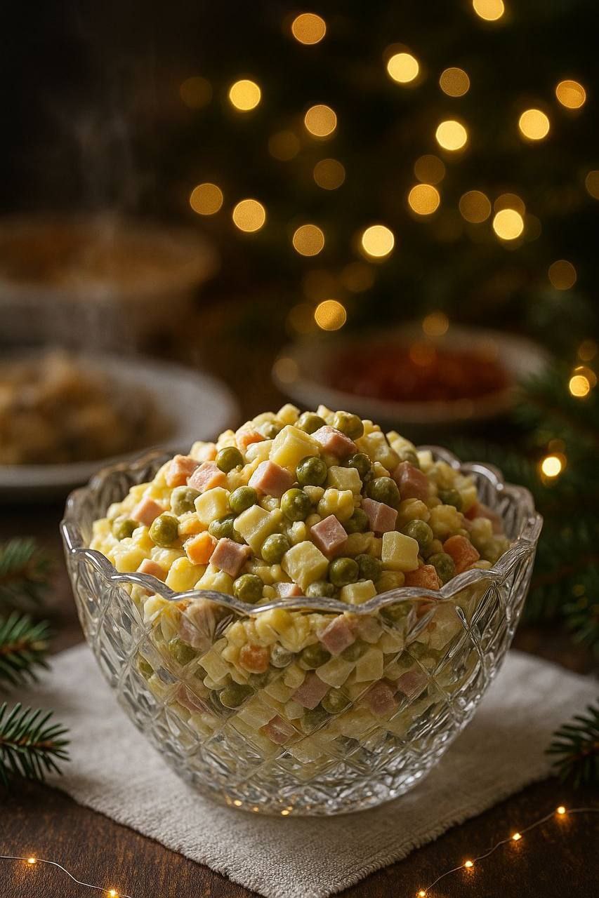 Оливье могут добавить в школьное меню В Госдуме предложили подавать в столовых учебных учреждений новогодние блюда в том числе салат оливье Вице спикер Госдумы Владислав Даванков и депутат Сардана Авксентьева предлагают в первые учебные недели января 1 2 раза в неделю делать школьное питание более праздничным Оливье по мнению авторов инициативы можно готовить по облегчённой рецептуре с минимально жирной заправкой и разрешёнными ингредиентами Реализация данной меры позволит сделать питание в школьных столовых более праздничным продлить у детей ощущение новогодних каникул а также создать в столовой атмосферу домашнего уюта и тем самым облегчить возвращение к учебе после длительного отдыха отметили депутаты в обращении к главе Роспотребнадзора Депутаты отмечают что сейчас меню в школах одинаковое Праздничное блюдо с домашним колоритом поможет комфортно вернуться в учебный процесс поддерживаю детям нужно новогоднее настроение школьное меню должно быть строгим уже надоело это оливье за праздники Подписаться на 4 канал Мы в MAX