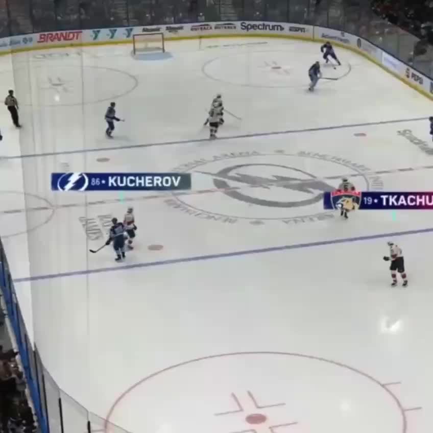 Массовая драка в матче Тампы и Флориды: Лайтнинг одержали победу 6:1