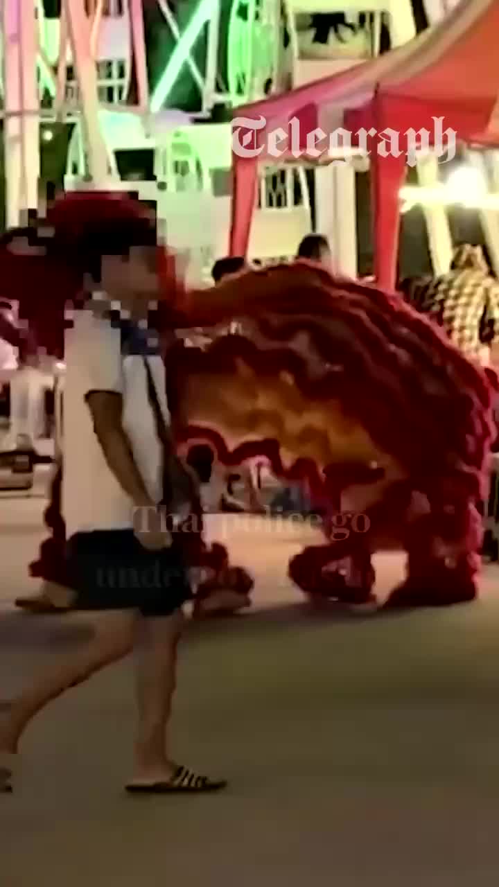 Тайская полиция задержала вора буддийских артефактов, переодевшись в драконов