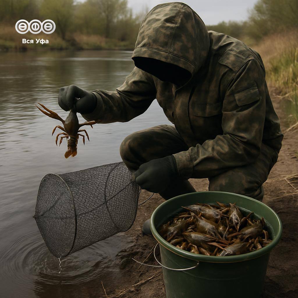 Житель Башкирии незаконно выловил 6 тысяч раков Ущерб экосистеме превысил 1 млн рублей В Краснокамском районе 42 летний местный житель в реке Белой добыл ракообразных с помощью запрещённых раколовок гармошек Суд приговорил нарушителя к штрафу в 600 тысяч рублей а также конфисковал две лодки и орудия лова Свою вину он полностью признал