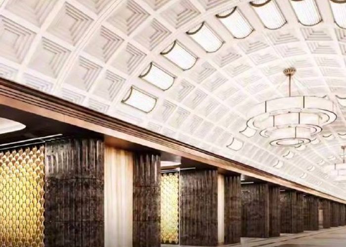 В Москве утвердили архитектурную концепцию станции метро Достоевская Её построят в стиле ар деко объединив монументальность первых линий подземки с именем русского классика