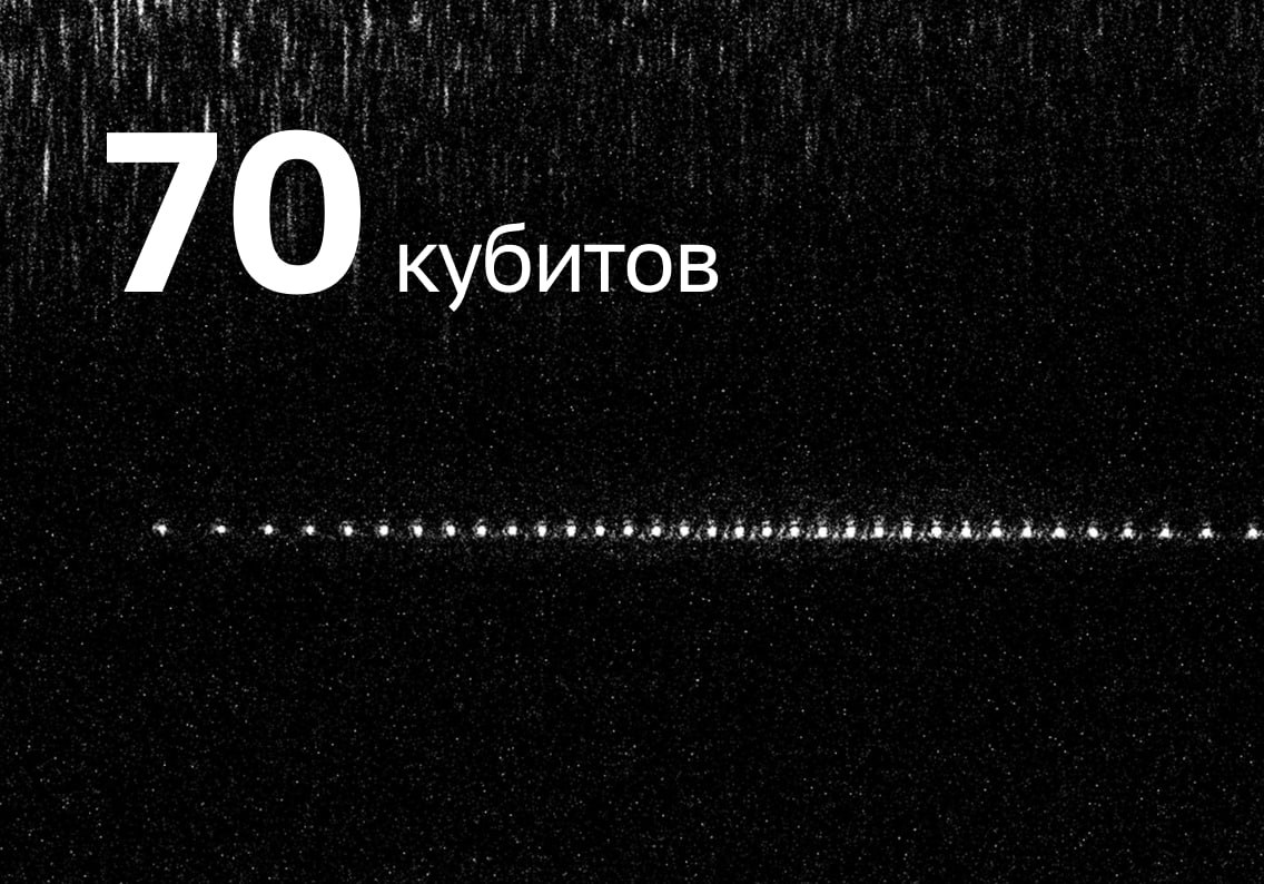 Такой мощности достигли российские квантовые компьютеры В рамках контрольного эксперимента в институте Российской академии наук представили прототип 70 кубитного квантового компьютера на ионах иттербия Другой научной группой Квантового проекта продемонстрирован квантовый регистр из 70 кубитов на прототипе квантового компьютера на ионах кальция Подписывайтесь на Росатом Оставляйте бусты цифры РосатомКвантовыеТехнологии
