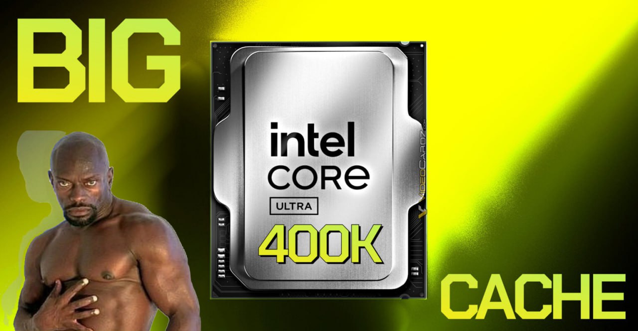 У Core Ultra 400K будут здоровенные кристаллы Новые процессоры Intel будут прямыми конкурентами Ryzen X3D однако в отличии от подхода AMD много кеша положат не поверх а спрячут прямо в вычислительный кристалл Игровые чипы Nova Lake S с дополнительной кэш памятью третьего уровня будут примерно на 36 больше площадь в 150 мм2 своих стандартных собратьев без так называемого bLLC Big Last Level Cache Мой Компьютер