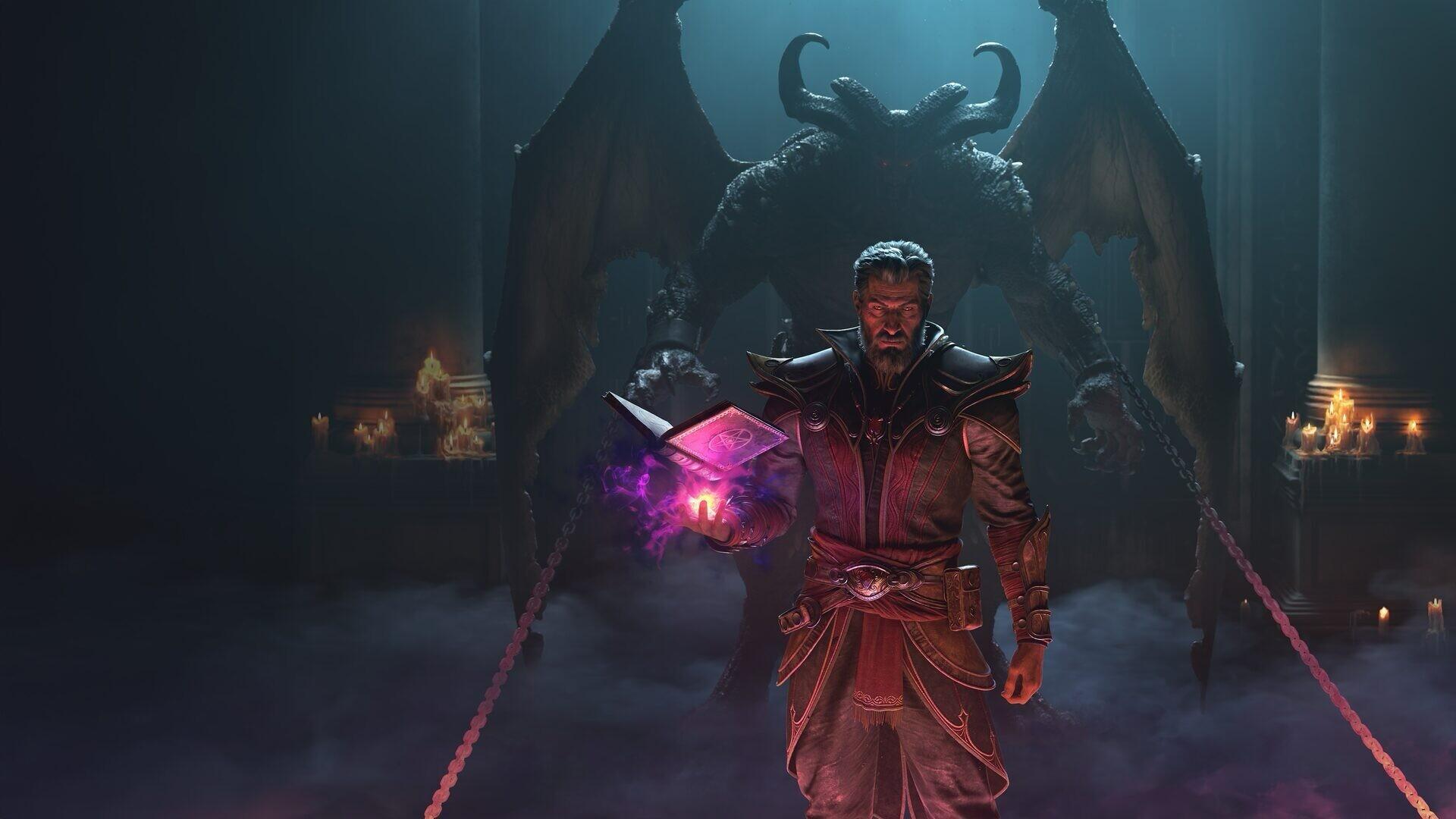 Diablo II Resurrected внезапно получила масштабное дополнение Reign of the Warlock с чернокнижником и множеством улучшений включая настраиваемые фильтры добычи и систему истории которая отслеживает все найденные предметы Игра также обзавелась изданием Infernal и наконец то вышла в Steam   dtf ru games 4778014