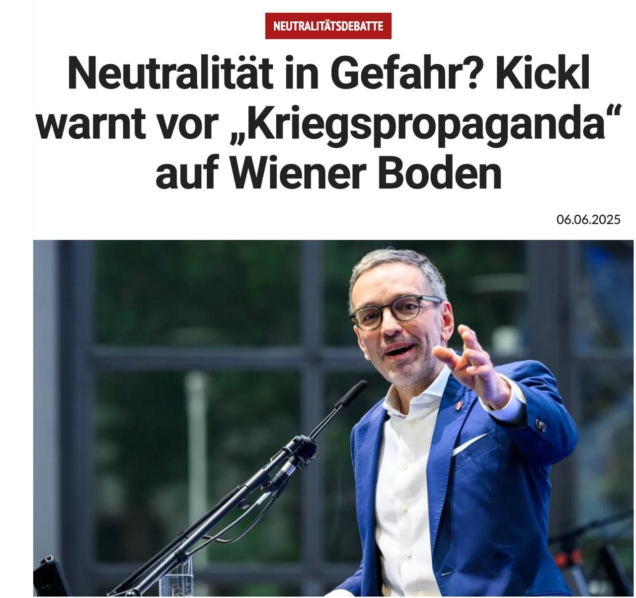 Лидер Австрийской партии свободы FPÖ Герберт Кикль резко раскритиковал планируемый визит Зеленского в Австрию. Он заявил, что приглашение Зеленского является нарушением австрийского нейтралитета. «Это безответственно, особенно сейчас, когда многие стороны пытаются договориться о мире, давать президенту страны, находящейся в состоянии войны, сцену», - сказал глава австрийских крайне правых. По его мнению, визит Зеленского может сделать Австрию «возможной мишенью» в случае эскалации. Кикль обвинил правительство в том, что оно делает страну «политической марионеткой» иностранных интересов. «Будучи нейтральным государством, Австрия должна взять на себя роль посредника, а не занимать чью-либо сторону», - сказал Кикль. Кикль также раскритиковал финансовые затраты на этот визит, заявляя, что такие расходы неуместны на фоне экономических трудностей и инфляции. Напомним, партия FPÖ в сентябре прошлого года одержала победу на парламентских выборах в Австрии. Она выступает против антироссийских санкций и поставок оружия Украине.