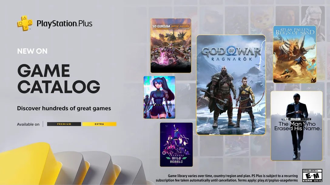 God of War Ragnarok добавят в PS Plus Extra! Sony также назвала и другие игры, которыми порадуют подписчиков сервиса.  PS Plus Extra:   God of War: Ragnarok  Like a Dragon Gaiden: The Man Who Erased His Name  Atlas Fallen: Reign Of Sand  SD Gundam Battle Alliance  Sayonara Wild Hearts  ANNO: Mutationem  Orcs Must Die! 3  Citizen Sleeper  Poker Club  PS Plus Deluxe/Premium:    Indiana Jones and the Staff of Kings   Medievil II    «Кинопоиск   Игры»