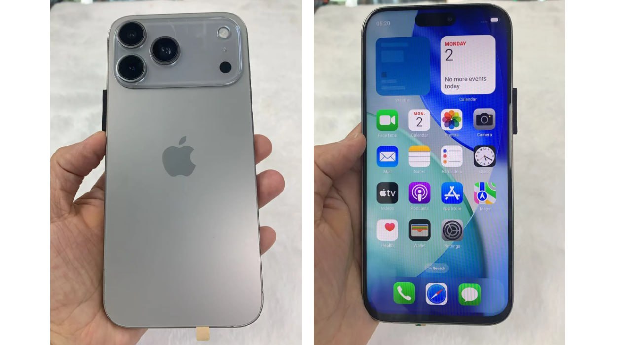 Тим Кук в шоке — iPhone 17 уже появились выпустили китайцы, причем на Android  Подделка iPhone 17 Pro функционирует на Android, но имитирует текущую iOS 18.  Будет ли обновление под жидко стекло - пока не сообщается.   Айтишная