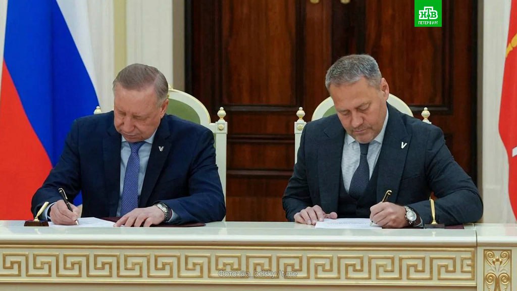 Спикер Законодательного собрания и губернатор Петербурга подписали соглашение о совместной работе. Документ включает в себя 68 законопроектов, которые рассмотрят депутаты в 2025-2026 годах. Это инициативы градоначальника, комитетов администрации и самого ЗакСа. Планируется расширять поддержку участников СВО и членов их семей, совершенствовать системы местного самоуправления и охраны культурного наследия, развивать образование и креативные индустрии, создавать условия для роста промышленности. -Петербург Буст канала