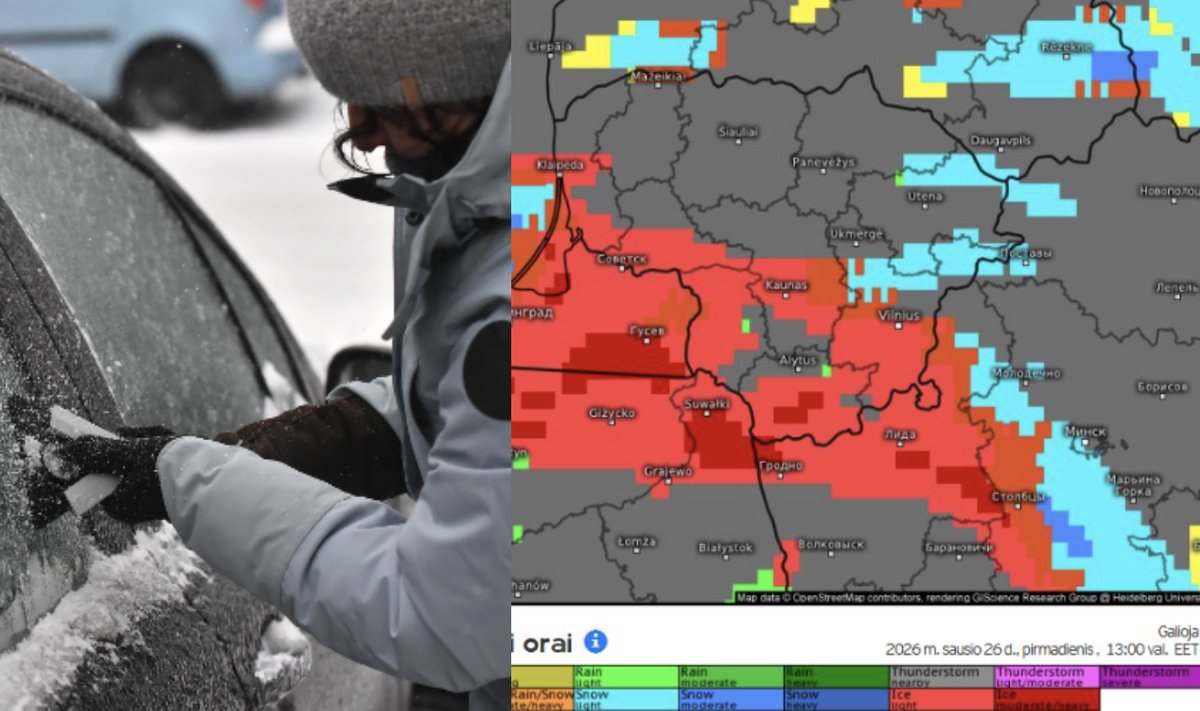 Бурная Леони покажет Литве свой погодный детектив В Европе устанавливается система бурных и влажных циклонов поэтому Литве неизбежно предстоят не самые приятные погодные изменения которые начнутся уже сегодня В ближайшие дни страну накроют осадки и гололедица предупреждает в соцсети Facebook синоптик Эльвира Латвенайте циклон по имени Леони придёт к нам с юга и юго запада неся более тёплый и влажный воздух Литву он заденет своей северо восточной частью и облаками тёплого атмосферного фронта Поэтому уже днём в понедельник а также во вторник и среду начнётся своего рода детектив температур осадков и гололёда Завтра страна словно разделится на две части в западных и северных районах будет холоднее преимущественно снег и лишь местами гололёд а в юго западной центральной и южной частях более тёплая погода с различными смешанными осадками но и с наиболее опасным гололёдом пишет синоптик Э Латвенайте о погодных опасностях ближайших дней www delfi lt a 120203075