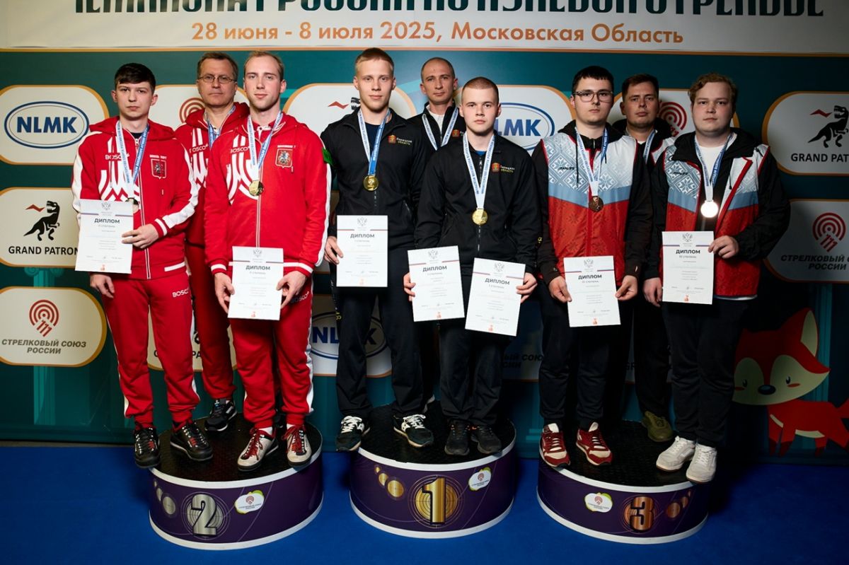 Липецкие стрелки успешно выступают на Чемпионате России по стрельбе Липецкие стрелки успешно выступают на Чемпионате и Кубке России по стрельбе из малокалиберного оружия, который в эти дни проходит в Московской области. На сегодняшний день наши спортсмены завоевали три золотых и три бронзовых награды. ↗ Прислать новость Подписаться