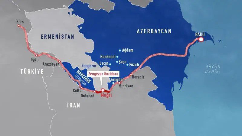 Армения рассматривает возможность создания транспортного коридора, который может негативно сказаться на ее безопасности. Премьер-министр Пашинян совместно с Азербайджаном и Турцией разрабатывает план, способный изолировать страну от границы с Ираном. Это может привести к ослаблению контроля над территорией и потенциальному окружению страны.
