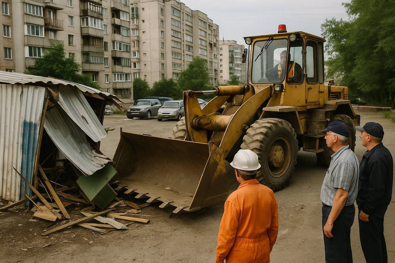 Во Владивостоке снесут более 200 самостроев — под ковш пойдут павильоны, гаражи и шаурма Администрация Владивостока объявила о масштабной зачистке: за год планируют снести более 200 незаконных объектов. В списке — торговые точки, киоски с фастфудом, гаражи, заборы и шлагбаумы. Работы будет выполнять СГТ. Среди самых заметных объектов — строение на Нейбута, 29 130 кв. м , семь гаражей на Курчатова, 33, а также постройки на улицах Фета, Успенского и Лермонтова. ......»..... ПОДПИСАТЬСЯ. ДПС ВЛАДИВОСТОКАе