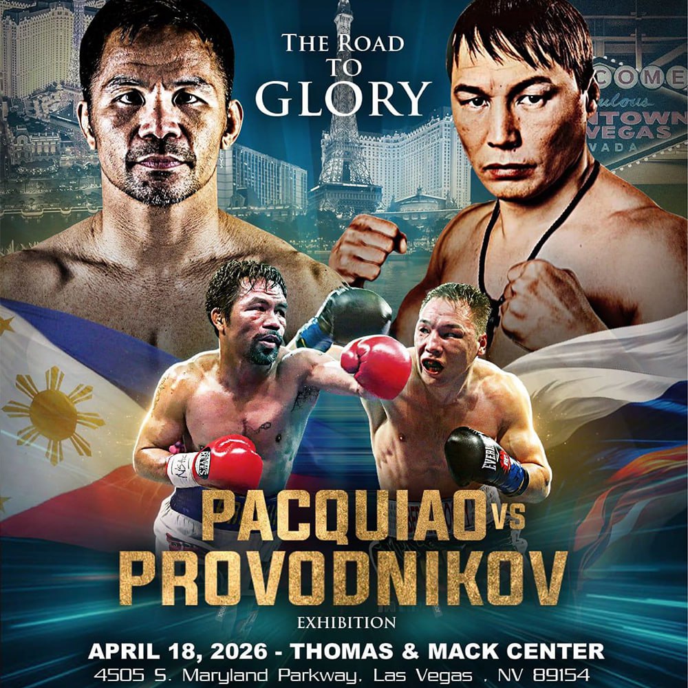 47 летний Мэнни Пакьяо проведет бой с Русланом Проводниковым Поединок филиппинца и россиянина пройдет в Лас Вегасе 18 апреля и будет состоять из 10 раундов В последний раз Пакьяо выходил на ринг 20 июля против американца Марио Барриоса 42 летний Проводников не проводил официальных боев с 2016 года когда проиграл Джону Молине Подписывайтесь на РИА Новости Спорт в MAX