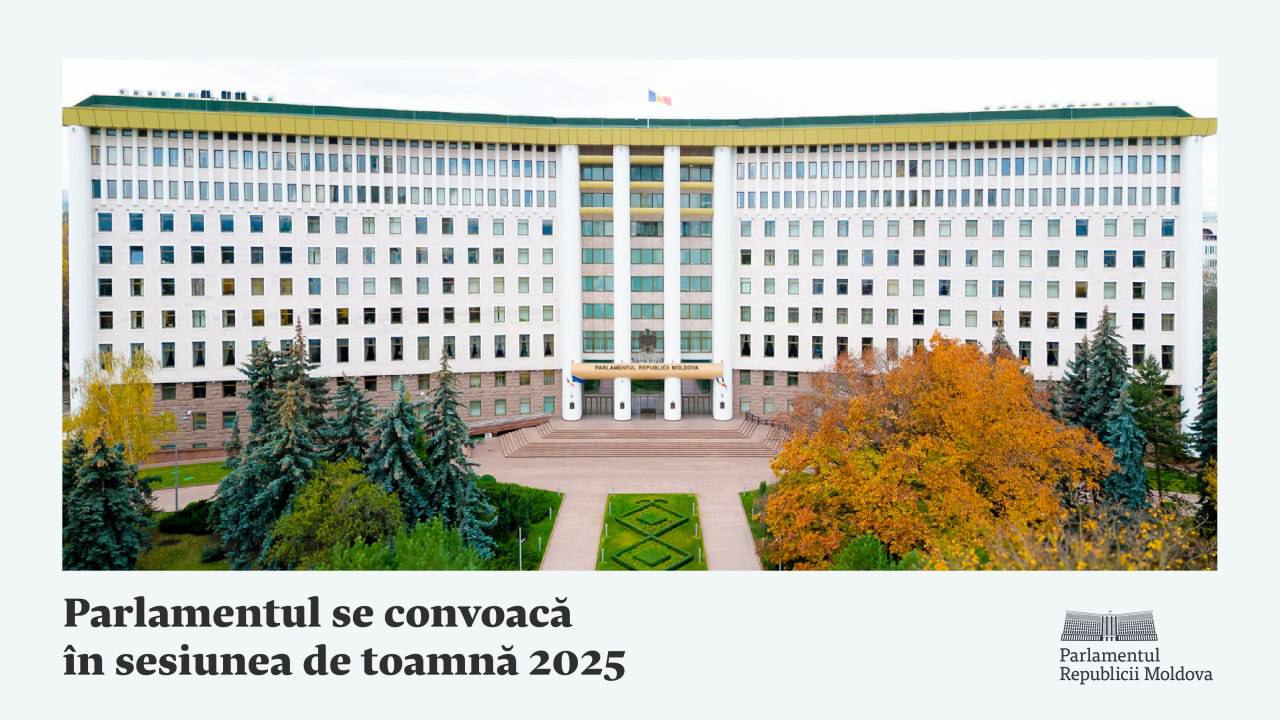Парламент созывается на осеннюю сессию С 1 сентября 2025 года стартует очередная осенняя сессия парламента Соответствующее распоряжение подписал спикер Игорь Гросу Пленарные заседания будут проводиться по предложению Постоянного бюро после утверждения повестки До формирования нового состава парламент продолжит выполнять представительные и контрольные функции а законы будет принимать в ограниченном объёме aifmoldova