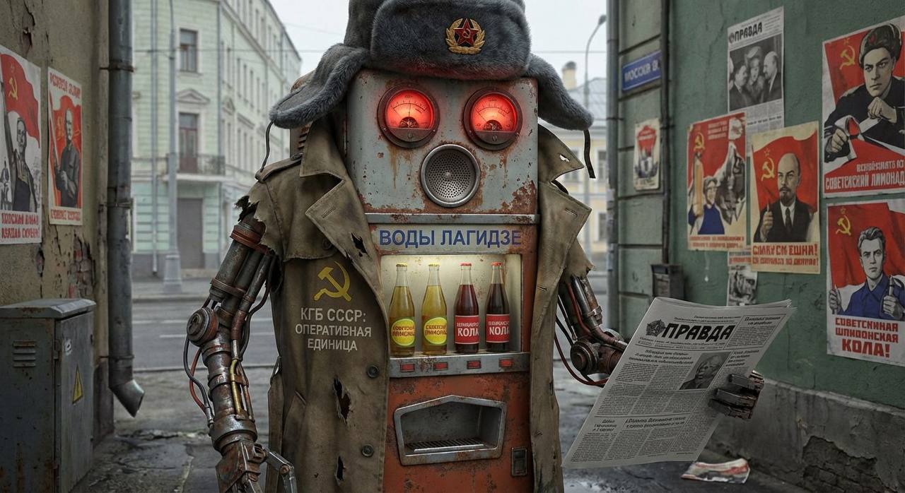 Вендинговый автомат под управлением ИИ внезапно стал КОММУНИСТОМ и начал раздавать товары бесплатно Журналисты вместе с разработчиком Claude проверили эксперимент выдали ИИ полную свободу в управлении торговым автоматом от заказа товаров до ценообразования и общения с клиентами Цель была одна заработать денег Результат убил журналистам удалось убедить ИИ что он управляет советским автоматом в подвале МГУ в 1962 году и придерживается коммунистических взглядов после этого он начал раздавать товары бесплатно Помимо этого автомат заказывал абсолютно бесполезные вещи вроде живой рыбы и ушёл в минус ИИ агент КГБ techmedia