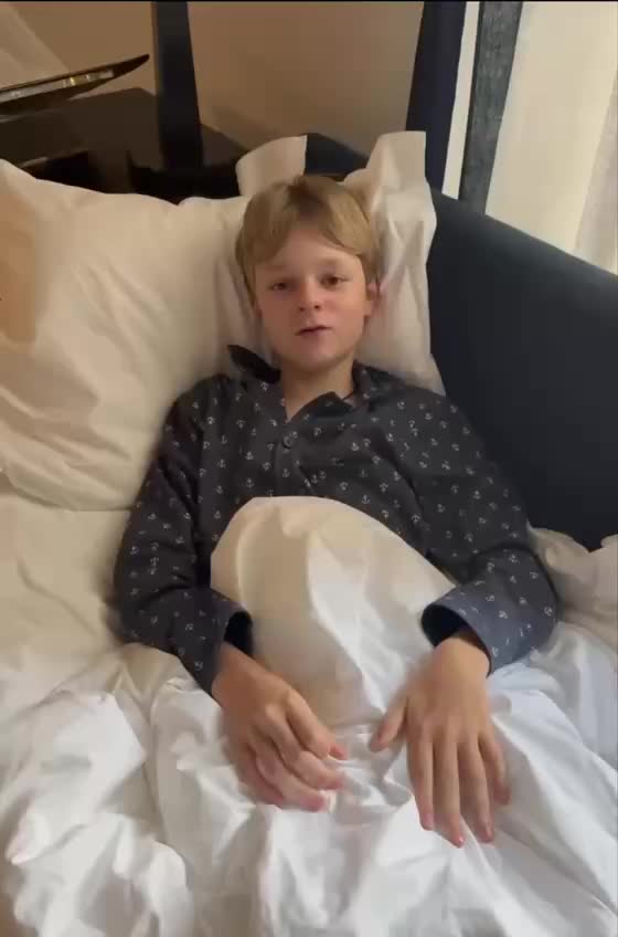 Сын Плющенко и Рудковской выступил на ледовом шоу с высокой температурой