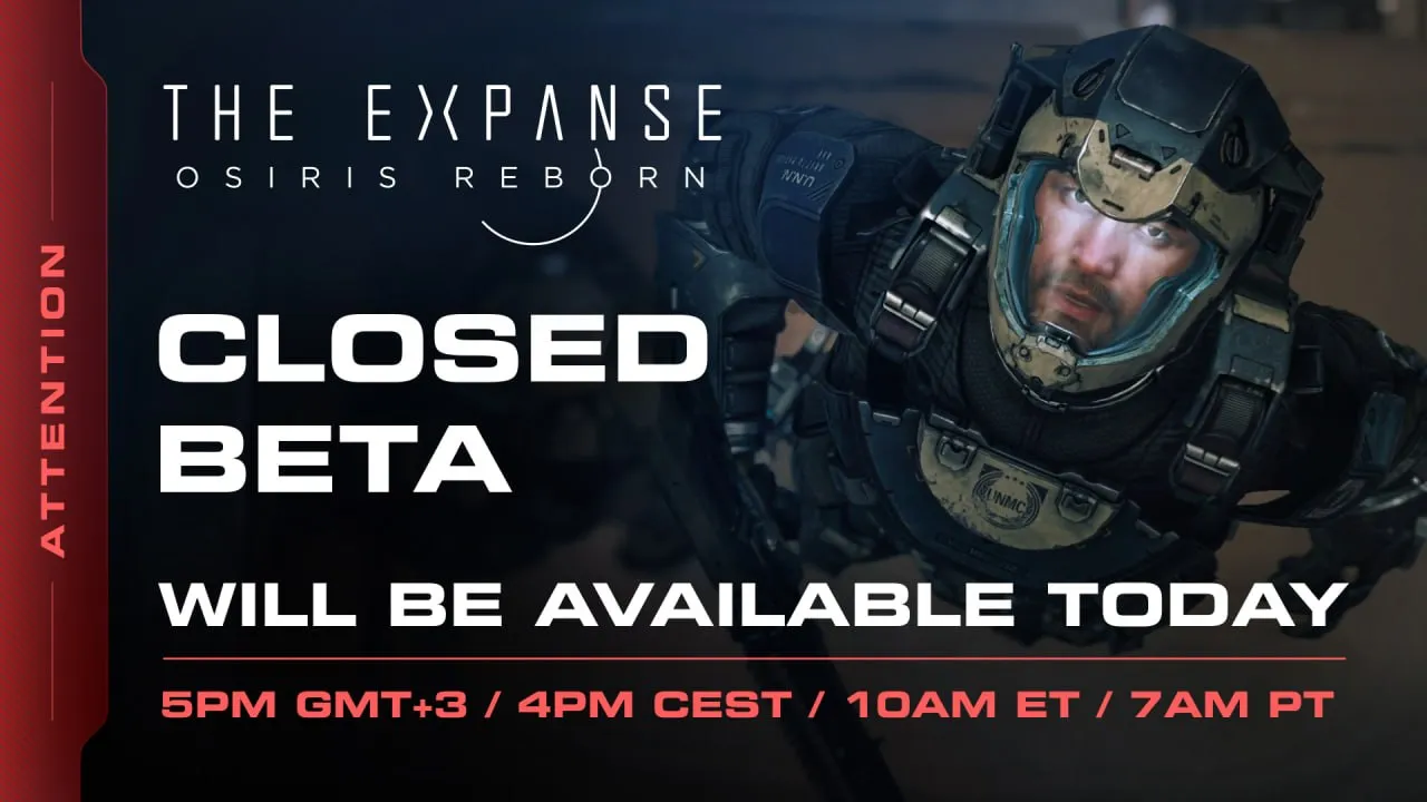 Закрытая бета The Expanse Osiris Reborn стартует сегодня в 17 00 по МСК Доступ к бете получат обладатели Miller s Pack или Collector s Edition которые можно купить на официальном сайте Совокотов