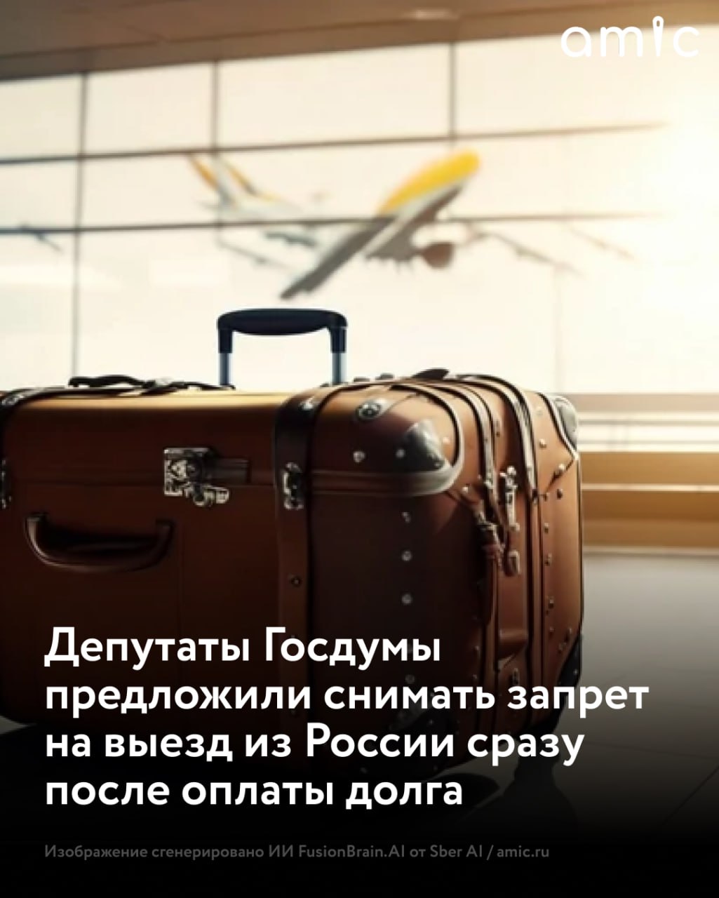 Депутаты Госдумы выступили с инициативой которая позволит путешественникам снимать ограничение на выезд из страны в режиме реального времени Поводом для предложения стали частые случаи когда туристы узнают о наличии у них непогашенных долгов прямо в аэропорту перед вылетом из за чего теряются забронированные туры и авиабилеты пишет ТАСС Подписаться на amic ru   Мы в Max