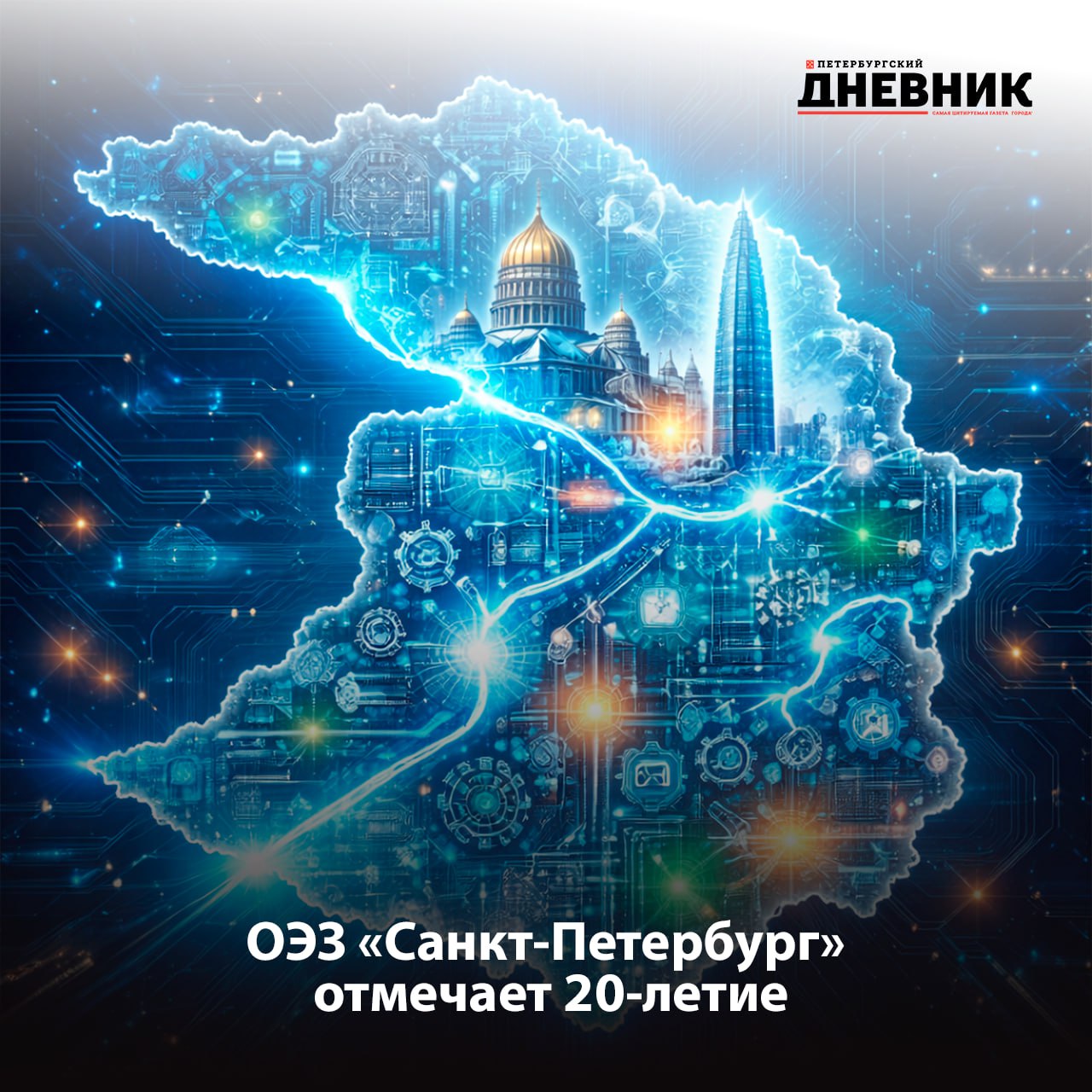 ОЭЗ Санкт Петербург 20 лет территории инноваций Особая экономическая зона технико внедренческого типа Санкт Петербург отмечает 20 летие Соглашение о её создании было подписано 18 января 2006 года между городом и Министерством экономического развития РФ Губернатор Александр Беглов подчеркнул что за годы работы ОЭЗ стала территорией инноваций где внедряются передовые разработки создаются высокопроизводительные рабочие места и запускаются проекты усиливающие промышленный потенциал Петербурга и технологический суверенитет страны Действующие площадки Нойдорф и Новоорловская полностью инфраструктурно развиты и заполнены резидентами В 2023 году территорию ОЭЗ расширили вдвое до 337 га Сейчас проектируют инженерную инфраструктуру новых площадок Парнас и Шушары и строят инновационные центры в четырёх новых объектах планируют создать 116 тысяч кв метров производственных площадей чтобы инвесторы могли быстрее запускать новые производства Фото DALL E Подписаться на Петербургский дневник в MAX