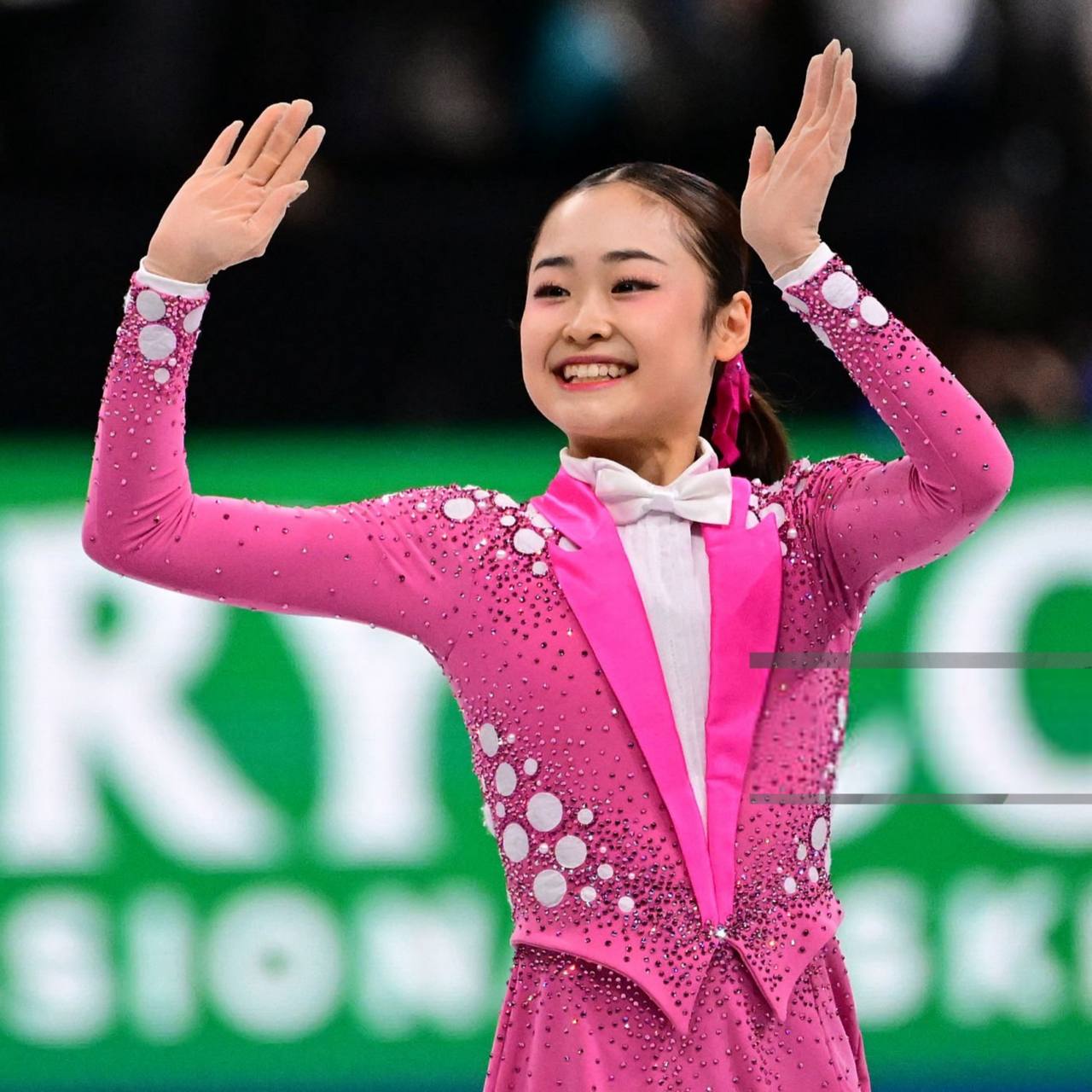 Мао Шимада 17 раз подряд выиграла международные соревнования х3 чемпионат мира среди юниоров х4 Финал Гран при среди юниоров х8 этапы Гран при среди юниоров юношеские Олимпийские игры Triglav Trophy Лучший канал о фигурном катании