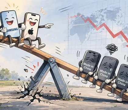 Рынок смартфонов упал на 4 1 Samsung вернула лидерство китайские бренды сократили поставки IDC Samsung вернула себе первое место на мировом рынке смартфонов в первом квартале 2026 года опередив Apple на 1 7 млн смартфонов Xiaomi OPPO и vivo сократили поставки а весь рынок ушел в минус на 4 1 IDC считает что ситуация будет и далее ухудшаться из за дефицита памяти