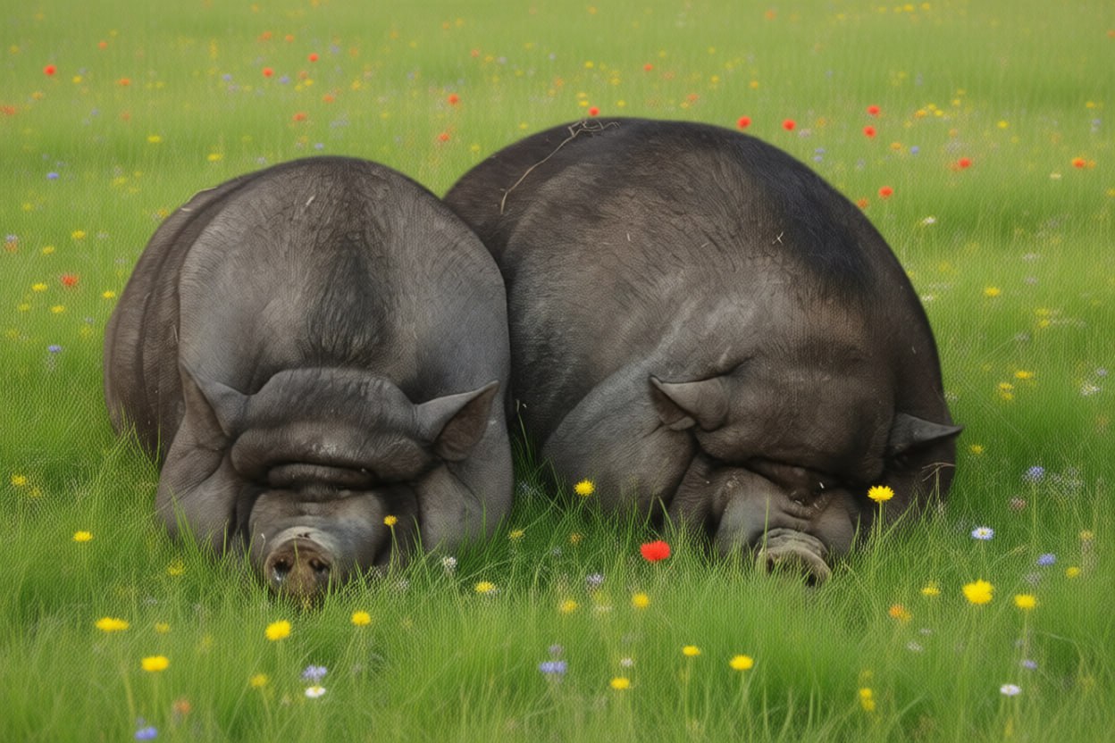 Кубанец застрелил вьетнамских вислобрюхих свиней 24 летний житель Мостовского района приняв соседскую живность за дичь организовал на своём подворье импровизированную охоту с пневматикой Поросята неожиданно стали главным блюдом в меню предприимчивого земляка Их мясо он скромно оставил себе и съел Хозяин животных теперь подсчитывает убытки почти 30 тыс рублей Самому охотнику теперь светит до 5 лет тюрьмы за кражу сообщили mvd 23   Быть в курсе Мы в MAX