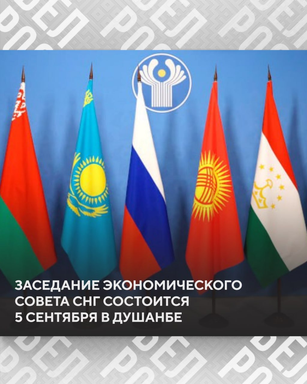 В Душанбе 5 сентября состоится заседание Экономического совета СНГ В повестке дня значатся 27 вопросов Председателем встречи будет первый заместитель премьер министра Таджикистана Хоким Холикзода В состав совета входят заместители глав правительств курирующие вопросы экономики Это будет 107 е заседание ведомства Подписаться на БелРос Самое интересное о жизни в Союзном государстве