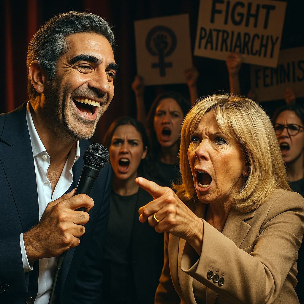 Бриджит Макрон назвало феминисток грязными сучками Инцидент произошёл перед выступлением французского стендап комика Ари Абиттана первое леди спросило артиста как он себя чувствует на что тот ответил Я уже всего боюсь имея в виду невозможность пошутить на острые темы затрагивающие конкретные социальные группы в том числе и женщин учитывая что фемактивистки уже прерывали его выступления и называли насильником В ответ на это жена бабколюба Эммануэля смеясь заявило что если эти грязные сучки снова будут здесь мы их вышвырнем добавив что если они будут в масках то церемониться полиция тем более не будет Тем не менее на самом шоу Абиттана Бриджит не осталось сославшись на позднее время Трансбабка против феминисток на чьей стороне толерантность Движение ЛГБТ признано экстремистским и запрещено в России ПРОИСШЕСТВИЯ Колючий Телеграм Колючий Дзен Youtube