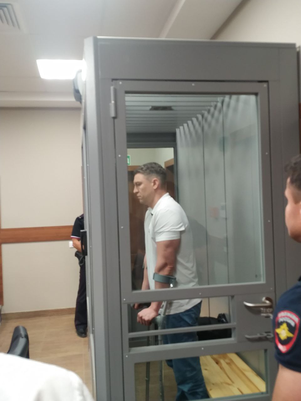 Суд выносит решение по делу экс-главы Кировского и Московского районов Казани Сергея Мировнова. Фото: Диана Соловьёва / Коммерсантъ