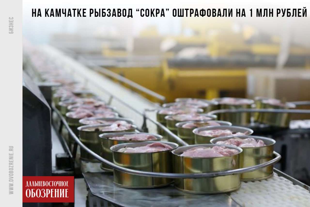 Дальневосточная транспортная прокуратура установила, что ООО "РПЗ "Сокра" дал взятку инспекторам реготеделения "Российского морского регистра судоходства  По версии правоохранителей, в 2023 году представитель ООО “РПЗ “Сокра” передал взятку в размере 475 тысяч рублей инспекторам. Утверждается, что деньги сотрудники Северо-Восточного отделения Дальневосточного филиала ФАУ “Российский морской регистр судоходства” получили за беспрепятственное освидетельствование судов предприятия.   Транспортный прокурор постановил: привлечь компанию к административной ответственности по статье о незаконном вознаграждении от имени юрлица. Рыбзавод обязали выплатить штраф в 1 миллион рублей.   В пресс-службе ведомства также отметили, что в отношении взяткополучателей и взяткодателя суд уже вынес обвинительные приговоры.      ДВ-Обозрение   Другие новости