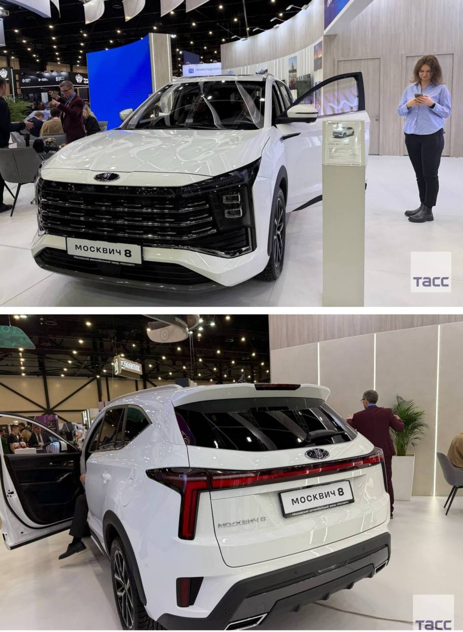Москвич представил новую модель за 3 миллиона рублей На форуме Российский промышленник автозавод показал свою новую разработку модель Москвич 8 Стартовая цена автомобиля составит 2 98 млн рублей Это одна из первых публичных презентаций новой модели
