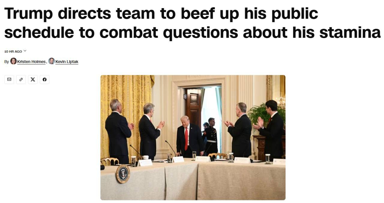 Трамп отчитал журналиста за замечание о том что Путин подавил его во время встречи на Аляске CNN Источники канала сообщили что в середине августа 2025 года президент США пришел в ярость улетая из Аляски когда смотрел репортаж о своей встрече с российским лидером на Fox News Когда один из репортеров отметил что по всей видимости президент был подавлен российским лидером Трамп вышел из себя он заявил что позвонит чтобы этого репортера уволили указано в публикации Также президент США посетовал что ему приходилось терпеть такое освещение в СМИ его деятельности несмотря на приближение к достижению соглашения по Украине отметили источники Напомним переговоры Дональда Трампа и Владимира Путина на Аляске состоялись 15 августа прошлого года на военной базе Эльмендорф Ричардсон возле Анкориджа НАШИ РЕСУРСЫ Telegram Tik tok YouTube RUTUBE