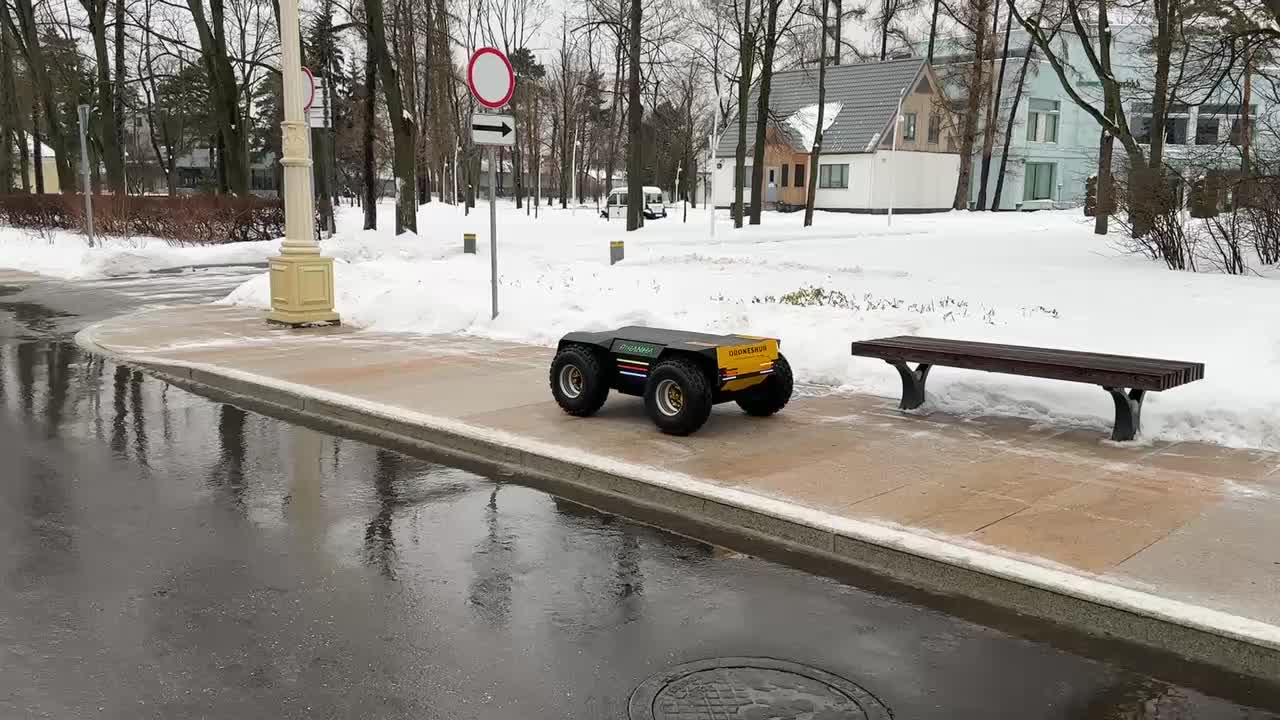 В Москве и Санкт-Петербурге стартуют испытания робота-грузчика 'Пиранья'