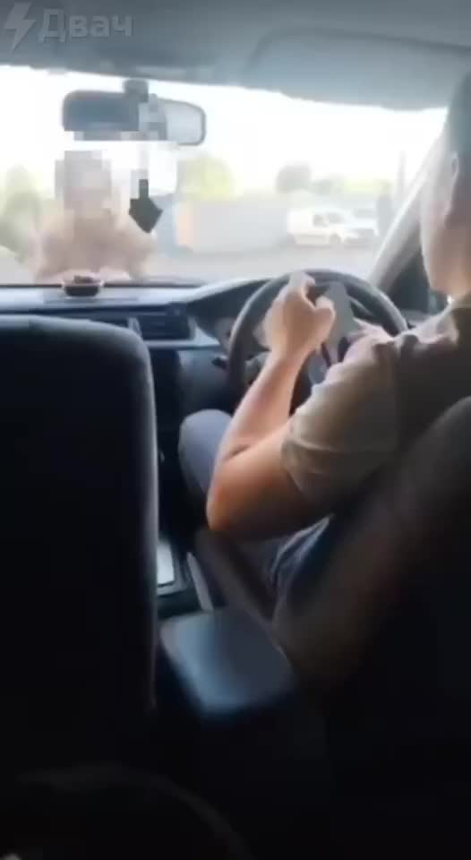 Обнаженная девушка привлекла внимание водителей в Мурино