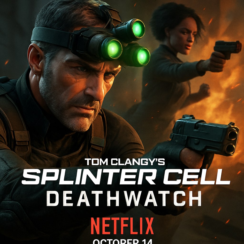 Netflix анонсировала выход анимационного сериала Splinter Cell Deathwatch на 14 октября В рамках Anime NYC была представлена дата релиза и новый трейлер который демонстрирует динамичные и жестокие действия Каст сериала пополнила Кирби Хауэлл Баптист которая озвучит агента Зиннию Маккенну работающего вместе с Сэмом Фишером Лив Шрайбер Также Netflix готовит вторую сезон Devil May Cry который выйдет в 2026 году а в новом сезоне Blue Eye Samurai обещают множество сюрпризов и неожиданных возвращений персонажей Кроме того были показаны новые трейлеры для второй половины первого сезона Sakamoto Days и третьего сезона Record of Ragnarok который стартует в декабре Netflix продолжает активно развивать свои анимационные проекты PRO AI OFFICIAL